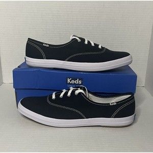 Keds Champion Women's Canvas Low Top Lace Up Casual Sneakers US 8